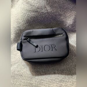 Mens Dior Beauty Toiletry Bag (Navy)